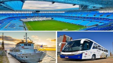 Tour Arena + Barco Cisne Branco + Linha Turismo - G003